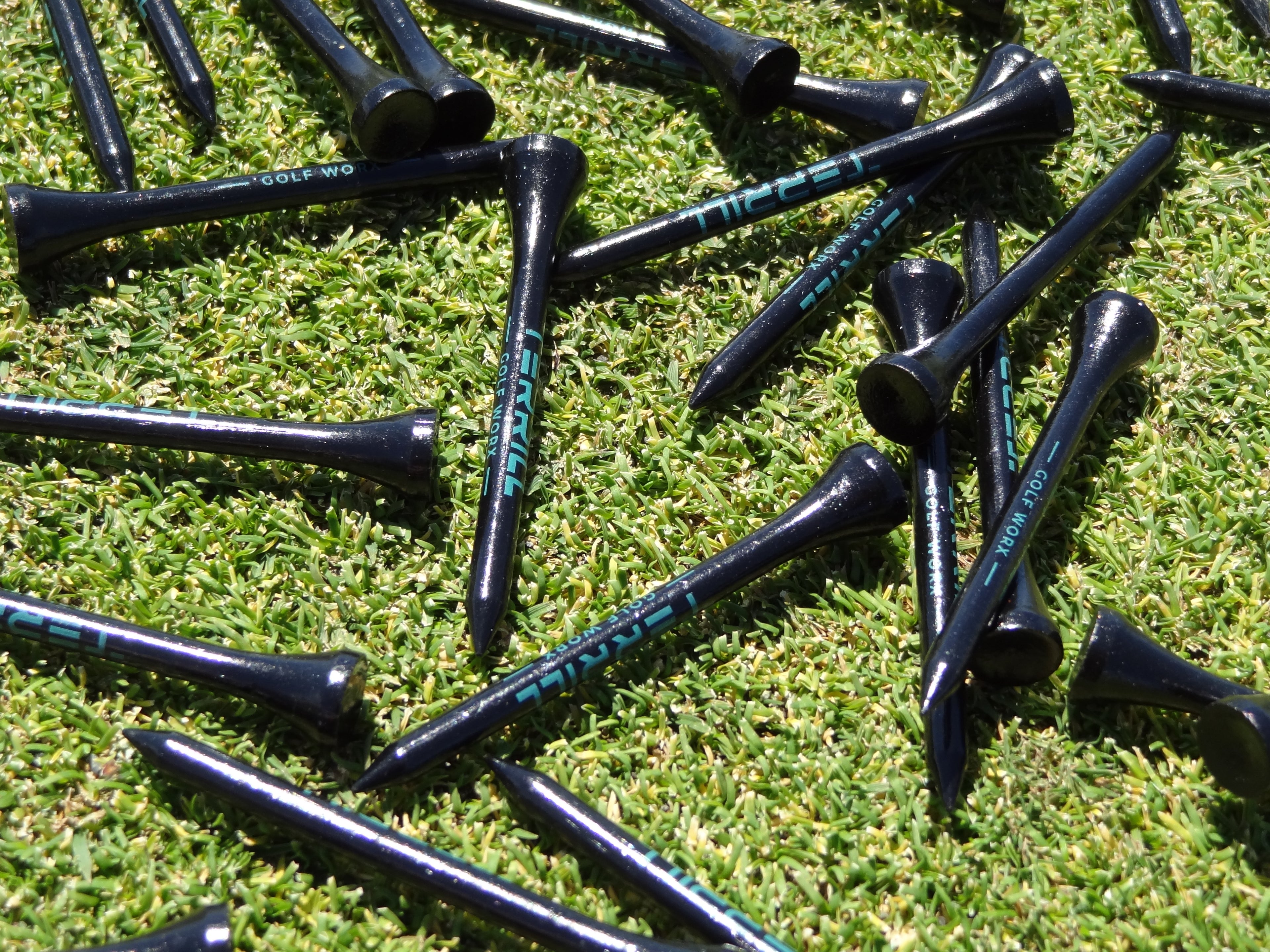70mm Bamboo Logo Golf Tee's